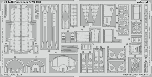 Eduard BIG49414 Buccaneer S.2B AIRFIX 1/48