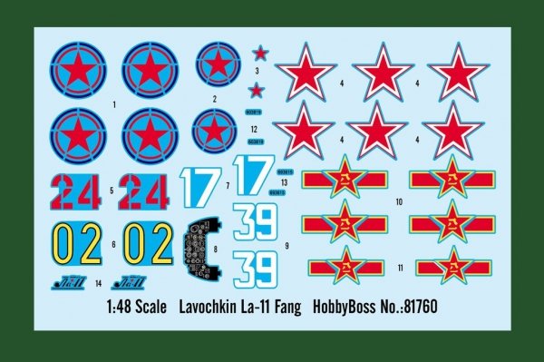 Hobby Boss 81760 Lavochkin La-11 Fang 1/48
