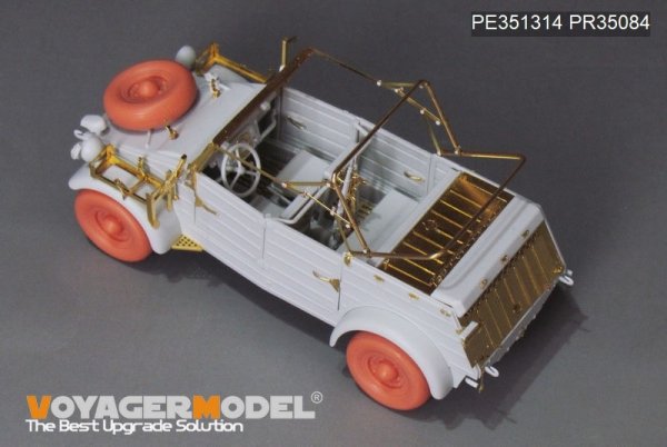 Voyager Model PE351314 WWII German Kubelwagen Type 82 Africa Troop Version Upgrade Set For MENG VS-015 1/35