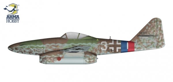 Arma Hobby 70083 Messerschmitt Me 262 A-1a 1/72