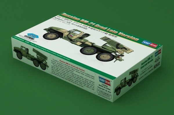 Hobby Boss 82932 Russian BM-21 &quot;Hail&quot; self-propelled rocket launcher late model 1/72
