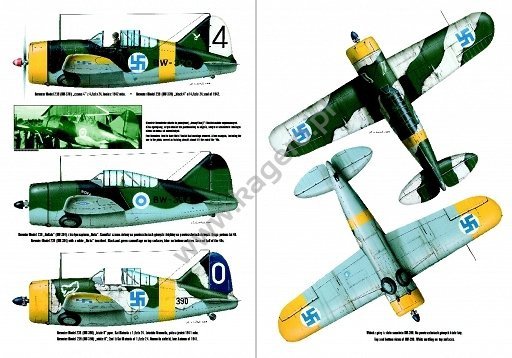 Kagero 3002 Brewster F2A Buffalo EN/PL (no decals)