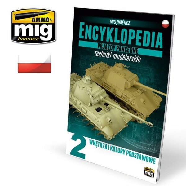 Ammo of Mig Jimenez 6199 Encyklopedia Technik Modelarskich - Pojazdy Pancerne (język polski) - Komplet 6 tomów plus twarda obwoluta