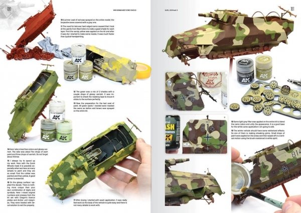 AK Interactive 514 WWII GERMAN MOST ICONIC SS VEHICLES. VOLUME 1