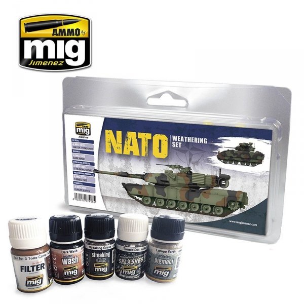 AMMO of Mig Jimenez 7446 NATO WEATHERING SET