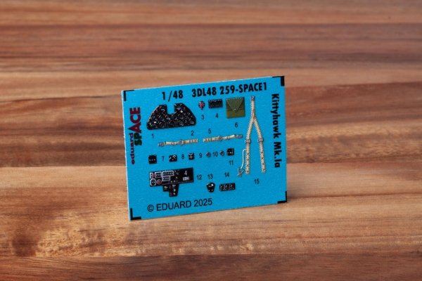 Eduard 3DL48259 Kittyhawk Mk.Ia SPACE EDUARD (3D Decals) 1/48