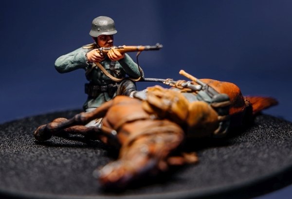 Toro 35F151 Strzelający Niemiecki Kawalerzysta (1) - Wrzesień 1939 1/35