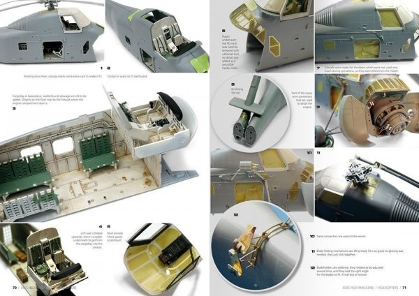 AK Interactive AK2916 ACES HIGH ISSUE 09 HELLICOPTERS (English)