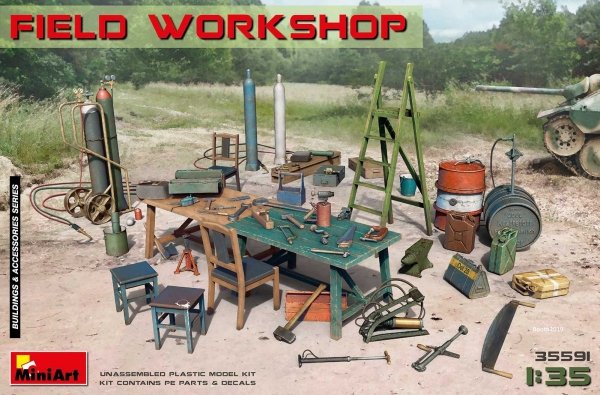MiniArt 35591 FIELD WORKSHOP 1/35