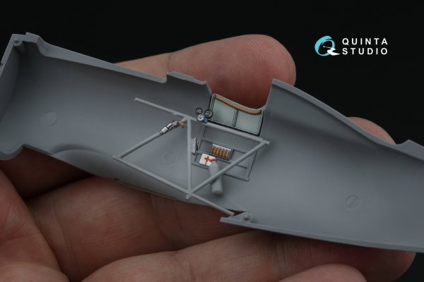 Quinta Studio QD48445 I-153 3D-Printed coloured Interior on decal paper (ICM/Hasegawa) 1/48