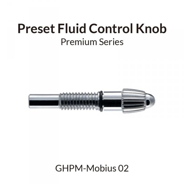 Gaahleri 42267 Preset Fluid Control Knob for GHPM-Mobius - Premium Series 0,2 mm