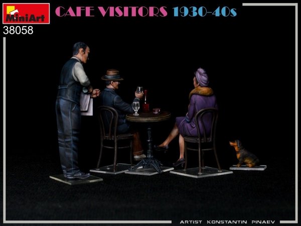MiniArt 38058 CAFE VISITORS 1930-40S 1/35