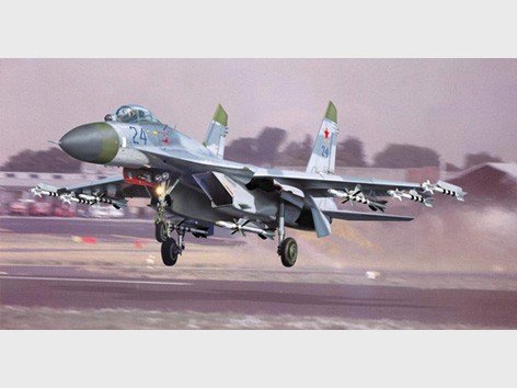 Trumpeter 02224 Soviet Sukhoi Su-27 Flanker B (1:32)