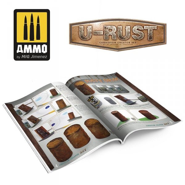 Ammo of Mig 7460 U-RUST Corrosion Creator Set