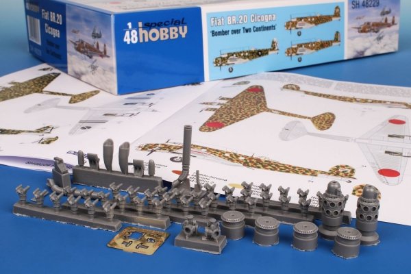 Special Hobby 48229 Fiat BR.20 Cicogna 'Bomber Over Two Continents' 1/48