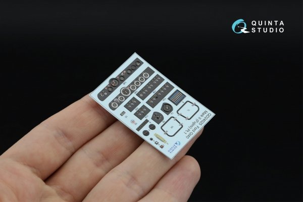 Quinta Studio QDS-24025 Ford GT40 Mark II 3D-Printed &amp; coloured Interior on decal paper (Fujimi) (Small version) 1/24