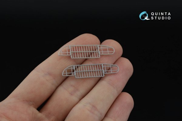 Quinta Studio QT35019 Dodge WC-52 front grille (Zvezda) 1/35