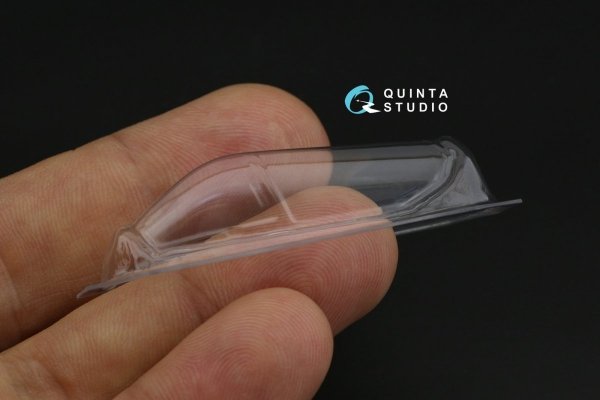 Quinta Studio QC72028 AH-1G Cobra vacuumed clear canopy (AZ model) 1/72