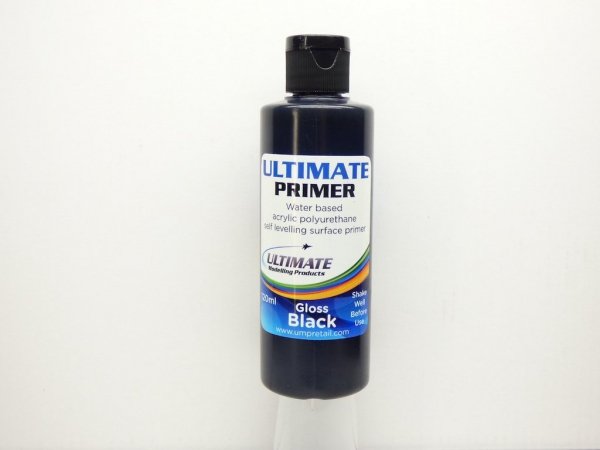 Ultimate Modelling UMP040 Ultimate Primer - 60ml Gloss Black