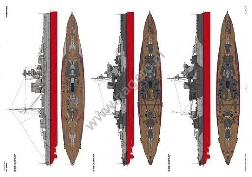 Kagero 7018 The Battleship HMS Warspite EN/PL