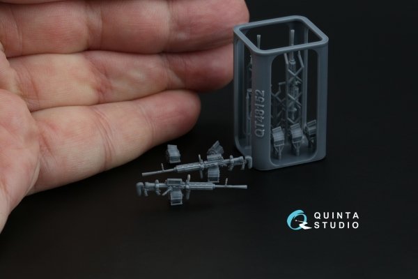 Quinta Studio QT48152 Type 99 Cannon, 2 pcs (for all kits) 1/48