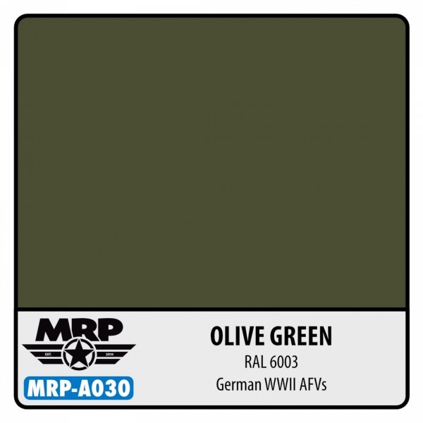 Mr. Paint MRP-A030 Olive Green (RAL 6003) - aqua colors - 17ml