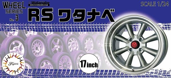 Fujimi 193441 RS Watanabe 17-inch 1/24