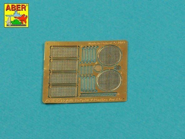 Aber 72A18 Nets for Panther, Ausf. G/F / Siatki do Panther, Ausf. G/F 1/72