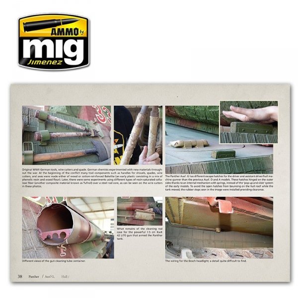 AMMO of Mig Jimenez 6092 PANTHER - VISUAL MODELERS GUIDE (English)