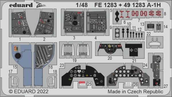Eduard FE1283 A-1H TAMIYA 1/48