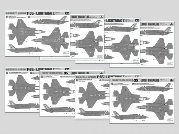 Tamiya 61124 Lockheed Martin F-35A Lightning II 1/48