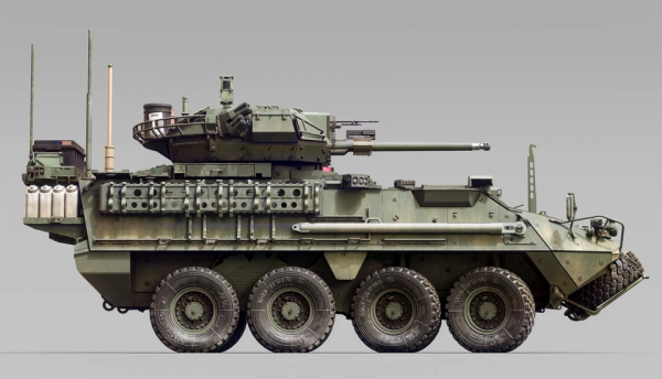 Zimi Model 35046 M1296 Stryker ICV-Dragoon w/ESA MWO Upgrade 1/35