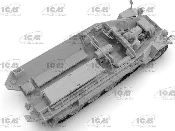 ICM 35113 Krankenpanzerwagen Sd.Kfz. 251/8 Ausf А, livery variant for the Eastern Front, 1941-42 1/35