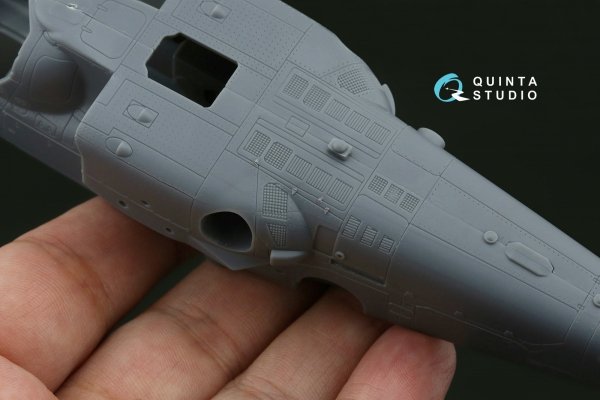 Quinta Studio QP+72021 Big Exterior Set for Ka-52 (Dream Model) 1/72