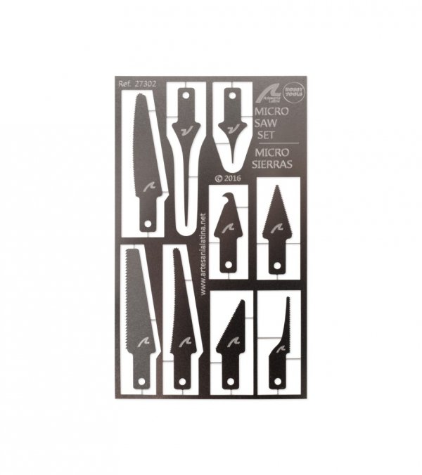 ARTESANIA LATINA 27302 Zestaw - Mikro piły ze stali nierdzewnej