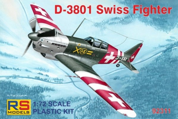 RS Models 92311 D-3801 Swiss Fighter 1/72