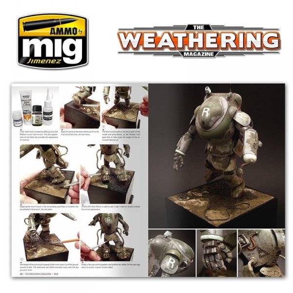 AMMO of Mig Jimenez 4504 - The Weathering Magazine - Mud (English Version)
