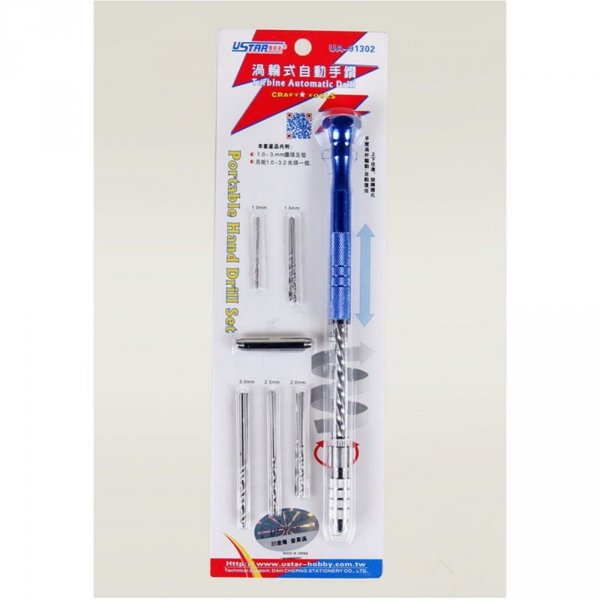 U-Star UA-91302 Pin Vise 7in1 ( zestaw do wiercenia)