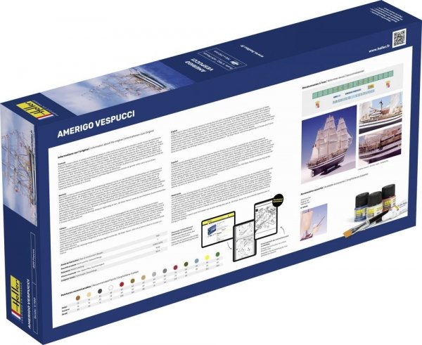 Heller 58807 Amerigo Vespucci - Starter Kit 1/150
