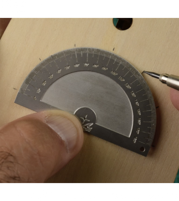 ARTESANIA LATINA 27325 Zestaw linijek i kątomierzy