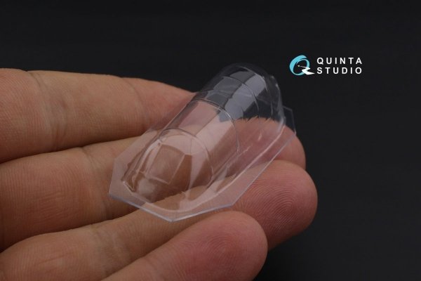 Quinta Studio QC48081 Yak-2 vacuformed clear canopy (for Mars Models kit) 1/48