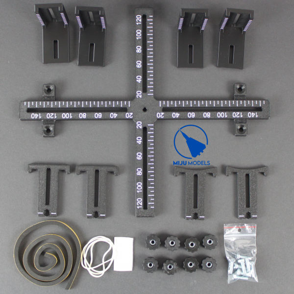 Miju Models JIG-AIR-XL-STANDARD statyw modelarski lotniczy XL  / XL model aircraft stand