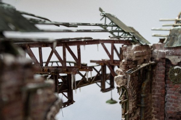 RT-Diorama 35303 Diorama-Base: &quot;Stalingrad tractor factory&quot; 1/35