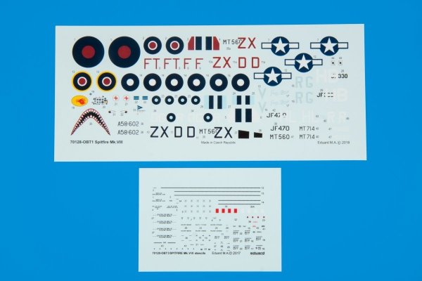 Eduard 70128 Spitfire Mk.VIII 1/72