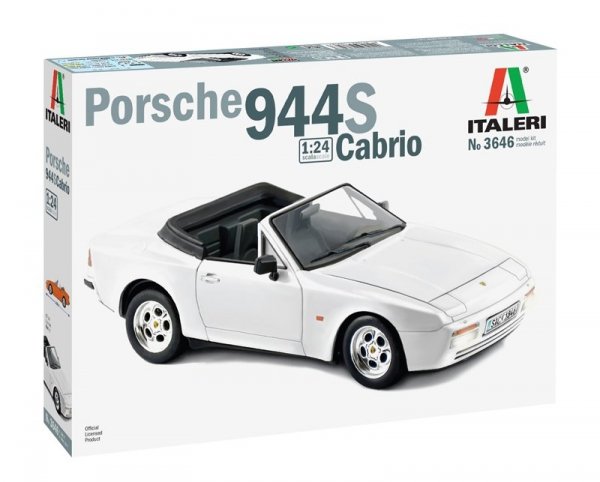 Italeri 3646 PORSCHE 944 S Cabrio 1/24