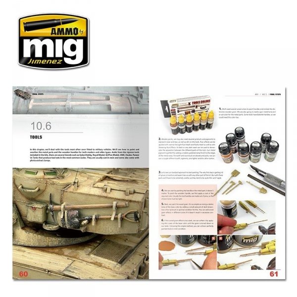 AMMO of Mig Jimenez 6154 ENCYCLOPEDIA OF ARMOUR MODELLING TECHNIQUES VOL. 5 - FINAL TOUCHES (English)