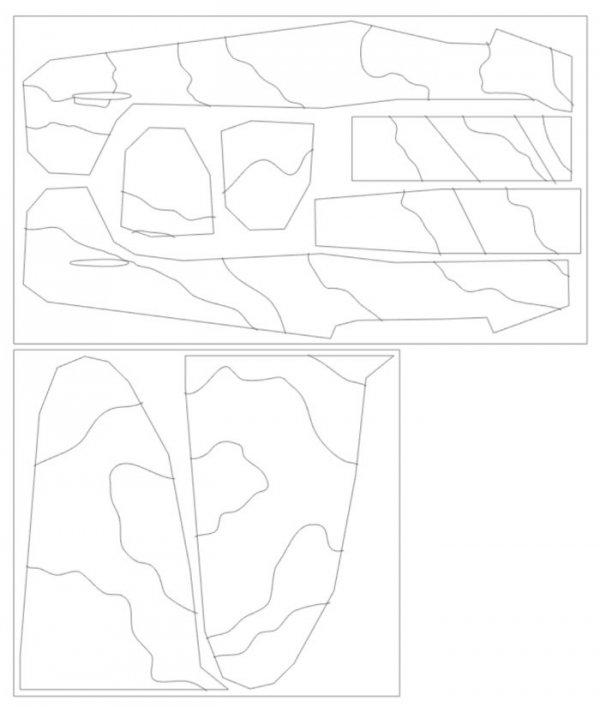 Omask 44008 Spitfire Mk.II camouflage surfaces F.Fajtl kamo J (for Eduard 11146) 1/48