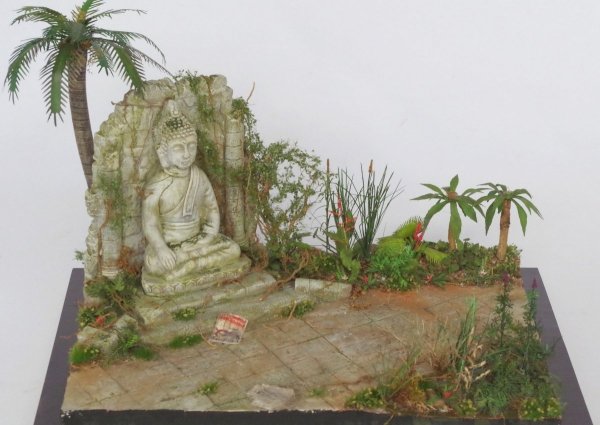 RT-Diorama 35299 Diorama Base: Vietnam Temple 1/35
