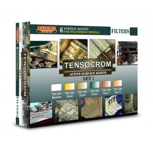 Lifecolor TSC01 Filter Tensocrom Set 1 6x22ml