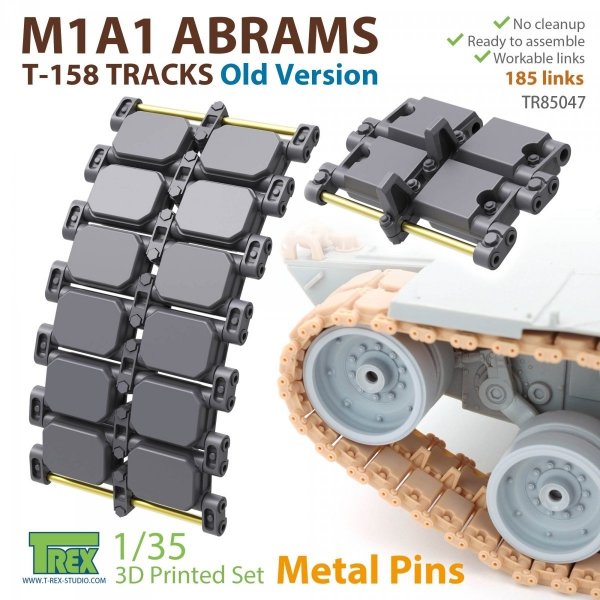 T-Rex Studio TR85047 M1A1 Abrams T-158 Tracks Old Version 1/35